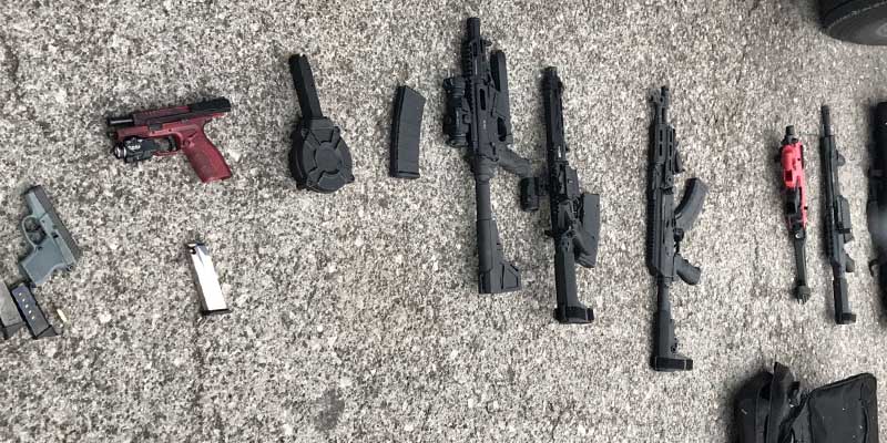 New York State Police capture convicted felon moving automatic weapons on I-90