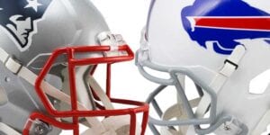 Monday night football matchup: bills, patriots odds