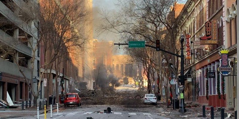 Bomb in Downtown Nashville Early Christmas Morning was "Intentional Act"