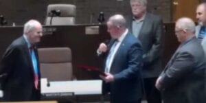 Jackson township says goodbye to longest serving councilman
