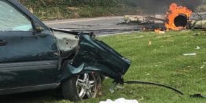 Driver extracted from vehicle in serious new castle crash