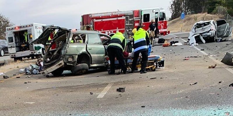Police say proper child safety seat saved toddler's life in serious crash on Christmas Eve