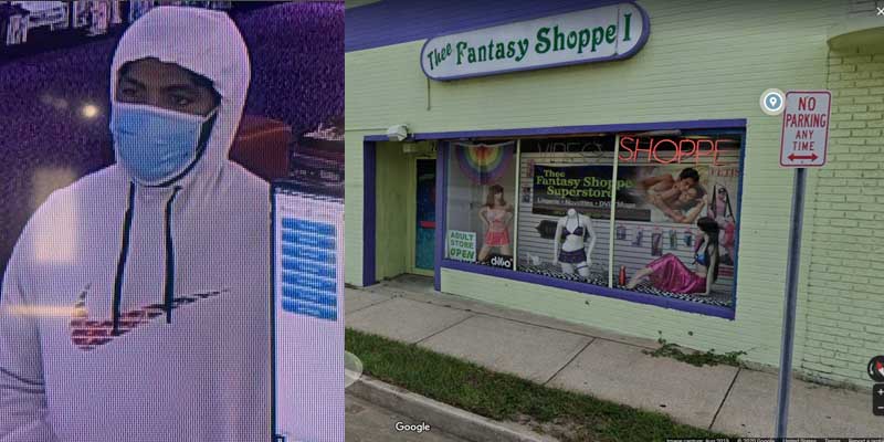 Man held up Daytona Beach sex shop