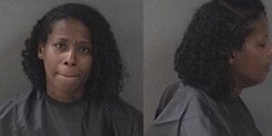 Watch: woman facebook lives as she flees from police