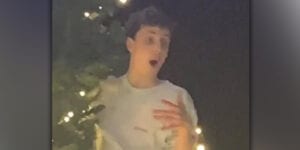 Do you know this christmas grinch who vandalized the town square display in glassboro?