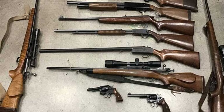 Two modesto men charged with illegal weapons possession - photo licensed by shore news network.