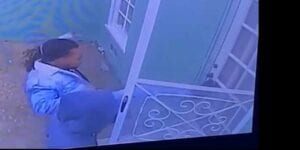 Watch: two men kick in door of elderly couple on oxygen in bakersfield