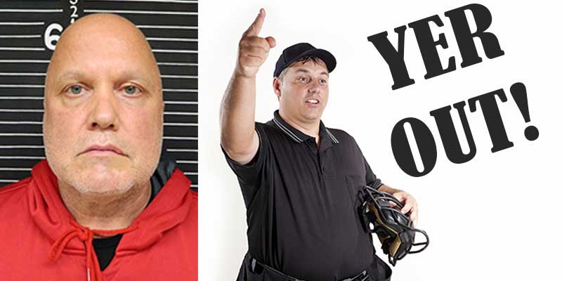 MLB Umpire Brian O'Nora Busted in Ohio Human Sex Trafficking Bust