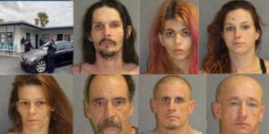 Police raid daytona beach motel that was haven for drug users and criminals