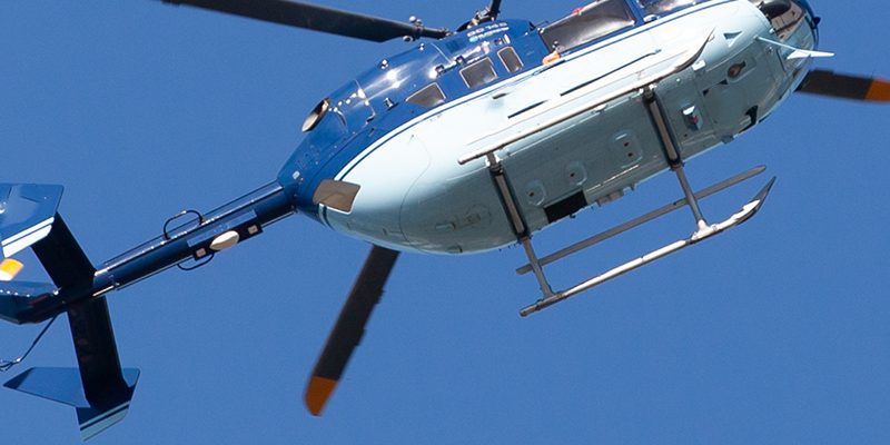 Belton man charged for causing an accident while fleeing from a police helicopter