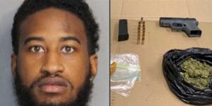 Man facing drug, gun charges after traffic stop in elsmere