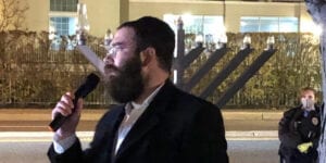 Long branch welcomes hanukkah with city menorah lighting