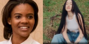 Miley Cyrus Sister Noah Launches Racist Attack on Candace Owens a Black Woman Nappy Ass Ho