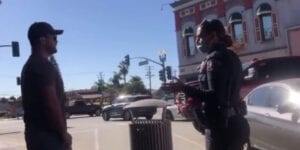 Watch as man confronts health department inspector trying to enforce covid-19 lockdown