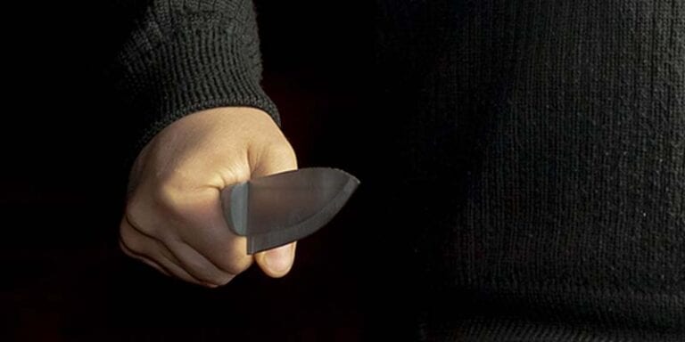 Father stabbed after trying to stop son from slitting his own throat - photo licensed by shore news network.