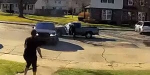 Watch: man ambushed woman leaving home with gunfire, chased her as she fled in sterling heights