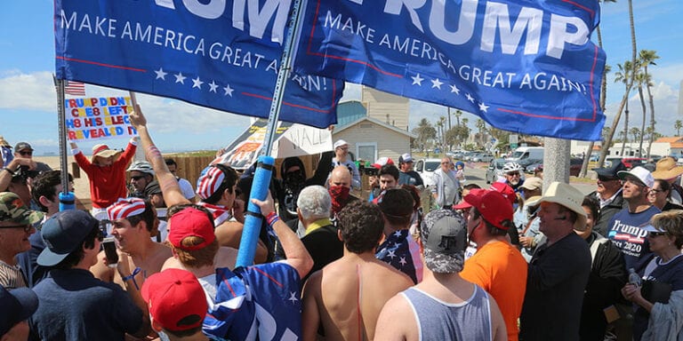 Trump has a message for the american people about inauguration day, but no platform to deliver it - photo licensed by shore news network.