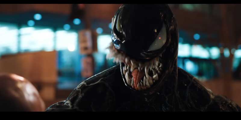 Feds say Kansas bank robbers wore Venom masks, yelled "Happy Holidays" before shooting
