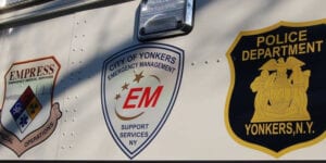 Yonkers police officer extricated from crashed cruiser after high speed chase