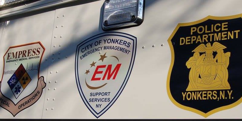 Yonkers Police Officer Extricated from Crashed Cruiser after High Speed Chase