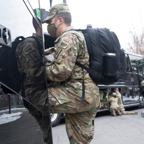 The inauguration is over, but new york governor cuomo is sending more military troops to d. C. - photo licensed by shore news network.