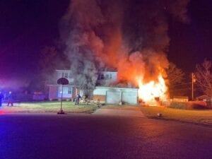 Minquas fire company battled overnight structure fire