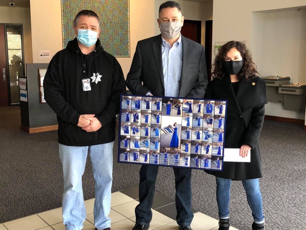 Toms River, Ocean Police Officers Join in Tribute of Fallen Police Officer Natalie Corona