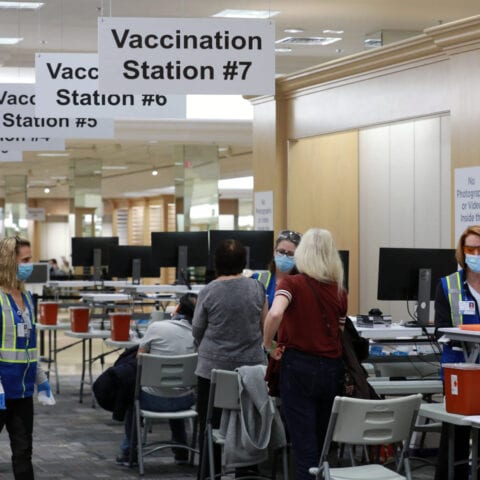 Two new jersey covid-19 vaccines mega sites closed because there were no vaccines to give - photo licensed by shore news network.