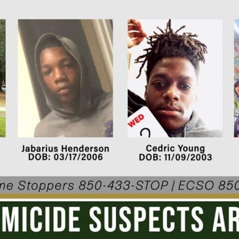 Four teens charged with capital murder of 61 year old man in "drug rip off" in pensacola - photo licensed by shore news network.