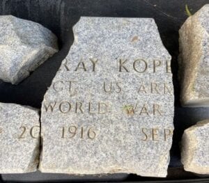 Madera police seeking family of wwii vet whose grave marker was found broken in a field