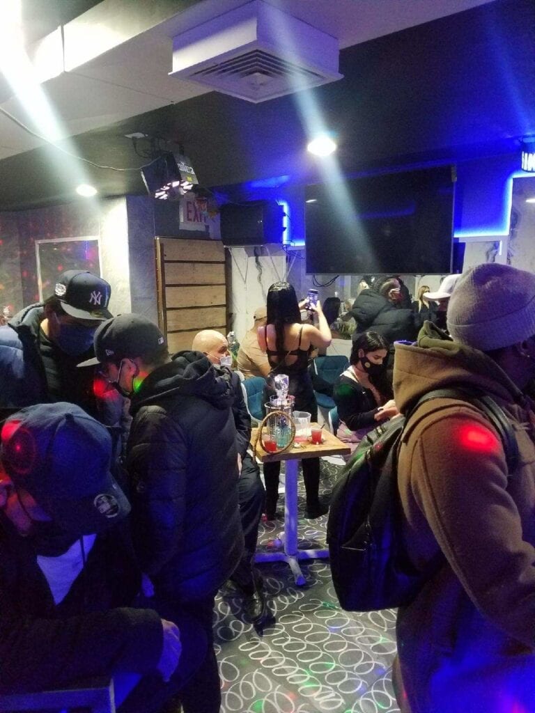 Police shutdown Queens Speakeasy, Charge 75