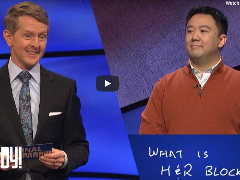 Jeopardy Host Ken Jennings Gets Trolled by Current Champion with Brutal Final Answer