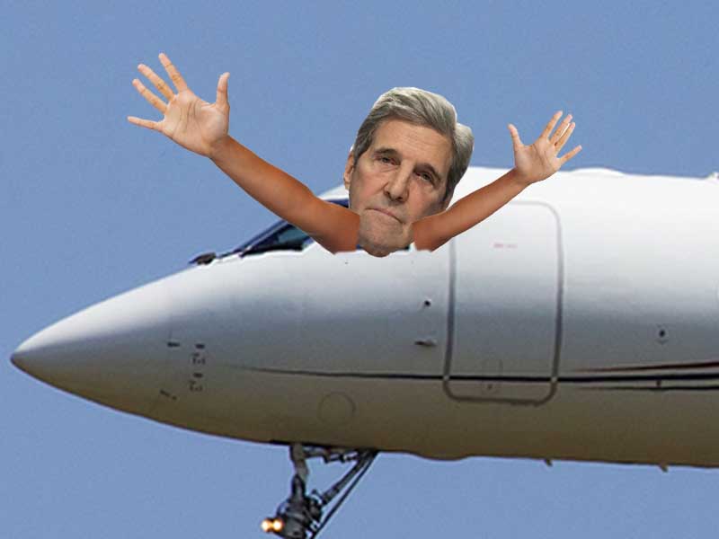 The Flying Rat: Biden Climate Tzar John Kerry wants you to drive an electric car, but owns his own private jet