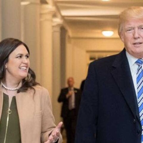 President trump endorses sarah huckabee sanders for governor of arkansas - photo licensed by shore news network.