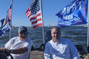 Republican chairman holman captained lead boat in massive nj trump boat parade, now says it's time to move on, accept defeat, come together