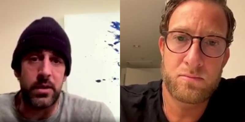 Packers QB Aaron Rodgers Just Gave a Half-Million Dollars to Dave Portnoy's Barstool Fund to Save Small Businesses