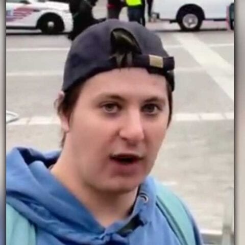 New jersey man who gave news interview after "storming the capitol" arrested - photo licensed by shore news network.