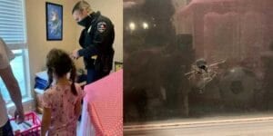 New year's eve gunfire strike bedroom of 6-year-old girl