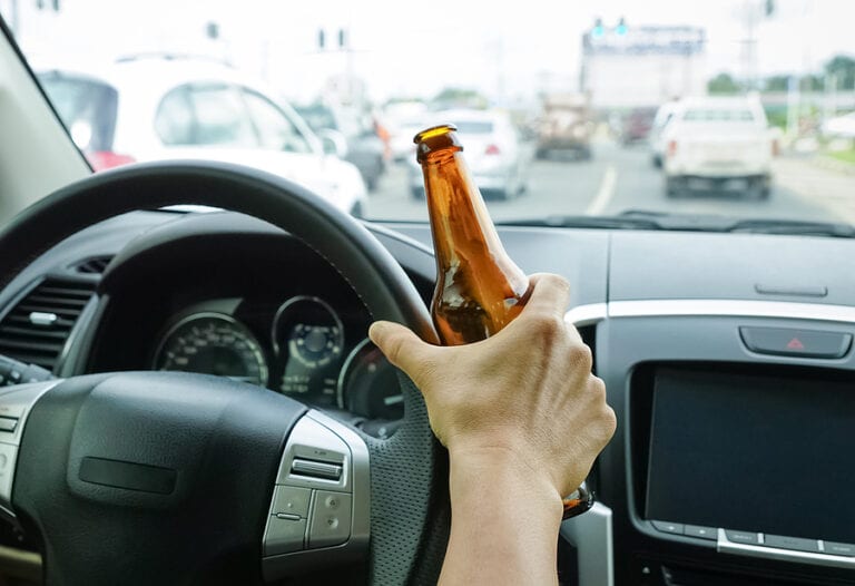 Drunk driver - stock photo, not related to event in story.