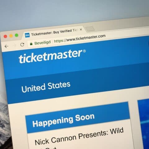 Ticketmaster pays $10 million federal criminal crime for breaking into competitor's computer systems - photo licensed by shore news network.