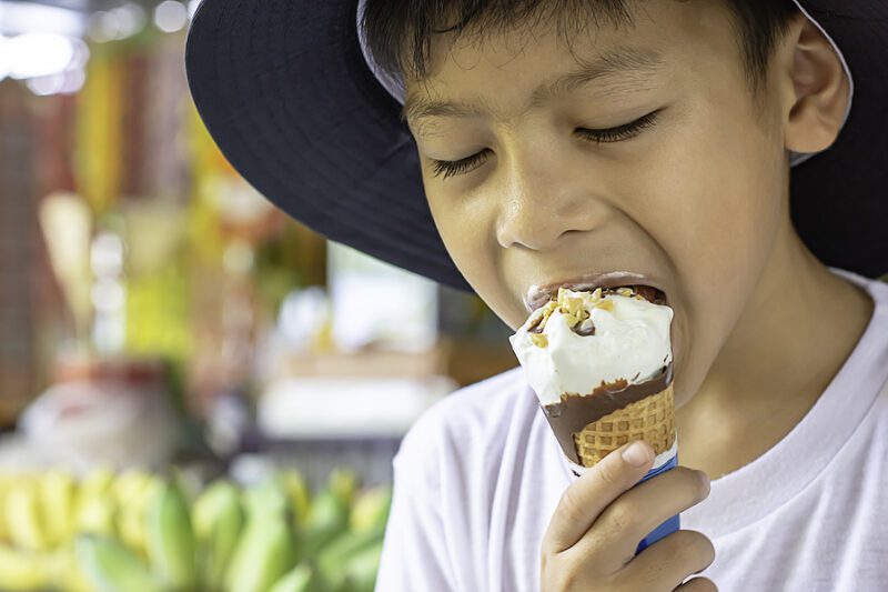 In China, even the ice cream has COVID-19 now