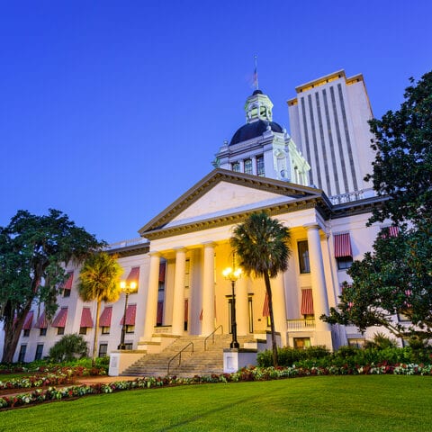 One person arrested for making fake bomb threat to florida capitol building - photo licensed by shore news network.