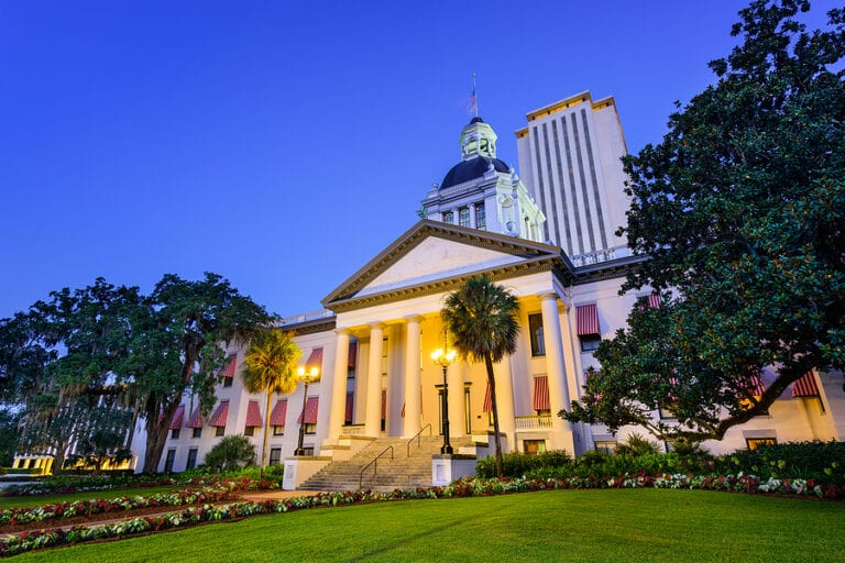 One person arrested for making fake bomb threat to florida capitol building - photo licensed by shore news network.
