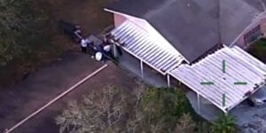 Watch: car thief leads police on high speed chase, hid in recycling bin
