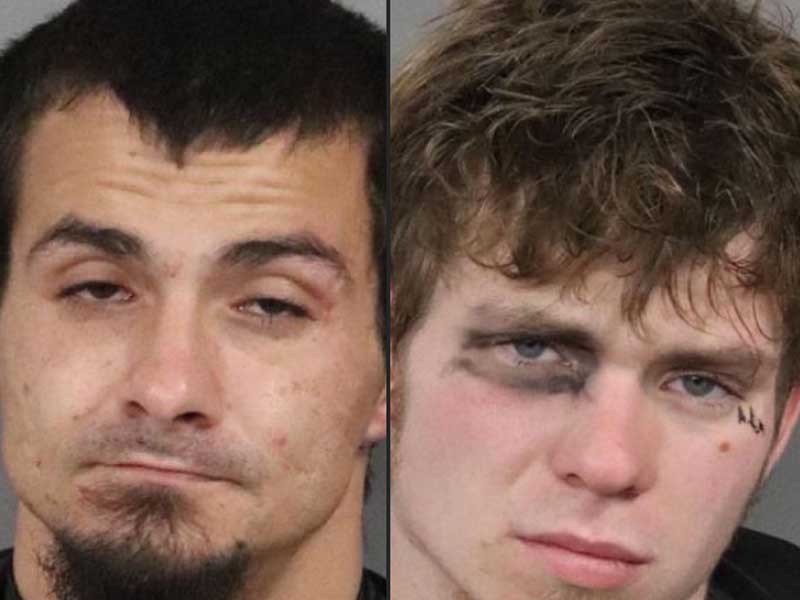 Two arrested for committing burglaries in Anderson County