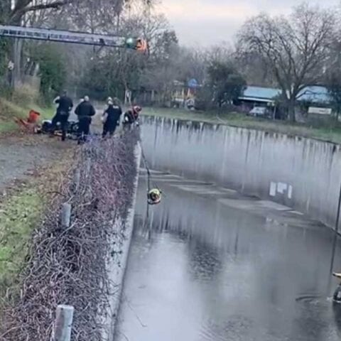 Concord police, firefighters rescue man from canal - photo licensed by shore news network.