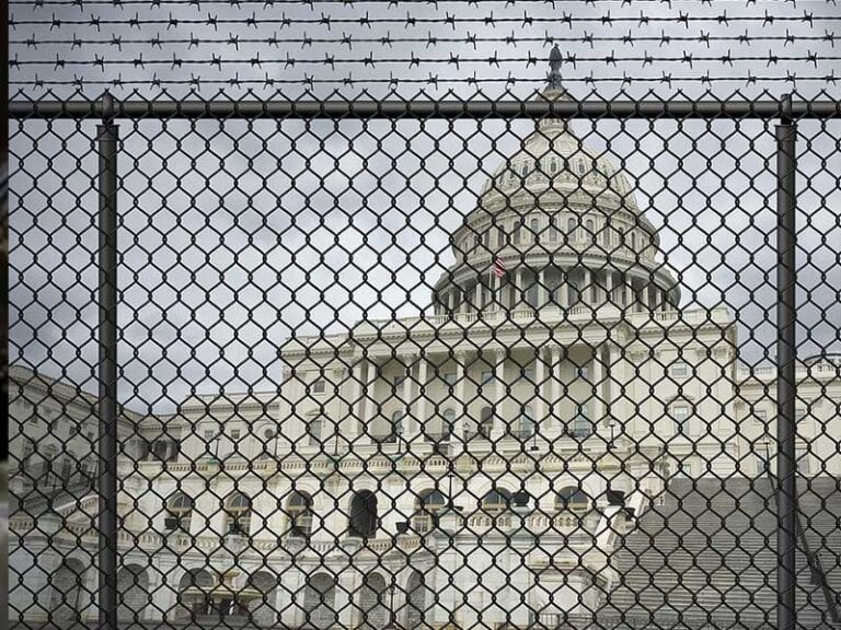 Walls don't work, but u. S. Capitol wall to be permanent during biden, pelosi reign - photo licensed by shore news network.