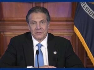 In departure, andrew cuomo laments "media frenzy" for #metoo allegations