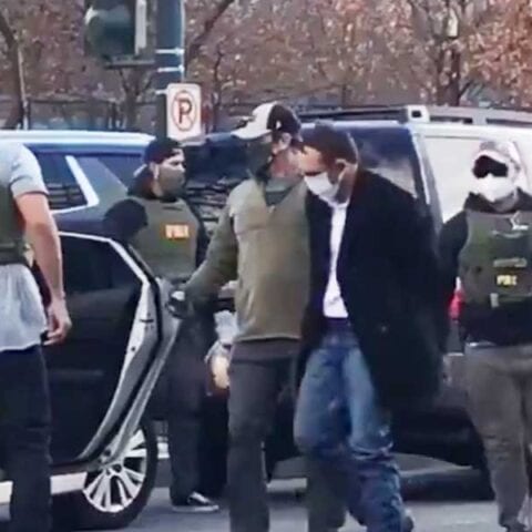 New mexico county commissioner couy griffin arrested for capitol uprising - photo licensed by shore news network.