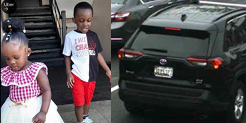 Two children kidnapped in stolen vehicle in Washington, D.C.